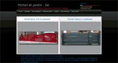 Desktop Screenshot of portailetjardin.com