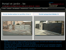 Tablet Screenshot of portailetjardin.com